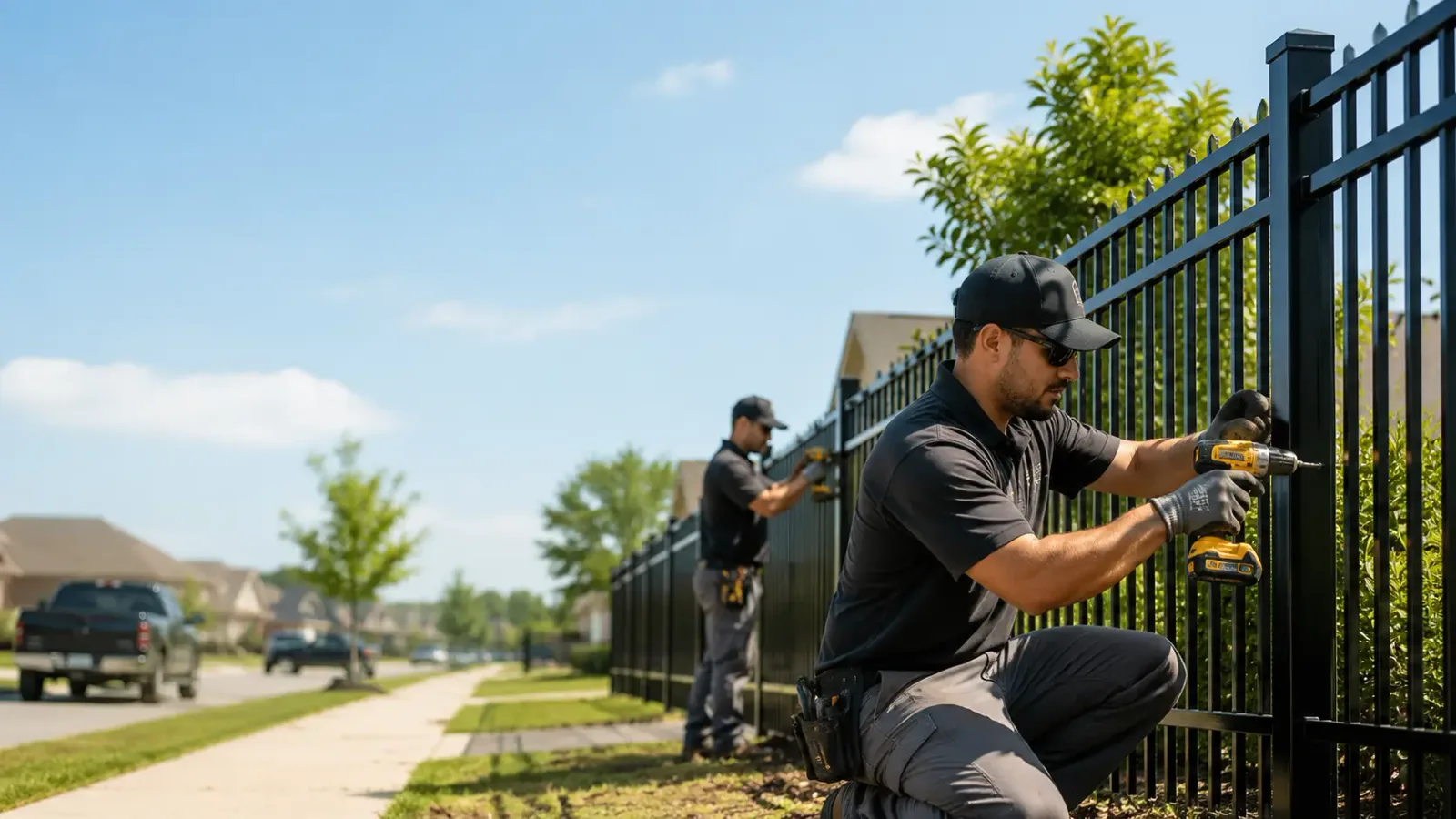 Metal Fence Installation in Smithton, IL